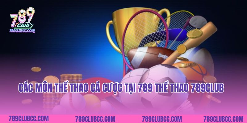 Các môn thể thao cá cược tại 789 Thể thao 789Club