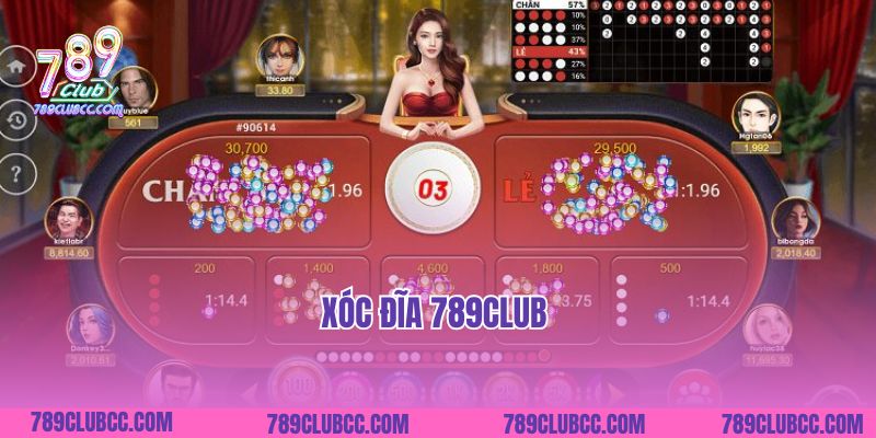  Xóc Đĩa 789Club Sân Chơi Giải Trí Đỉnh Cao Cho Các Bet Thủ 