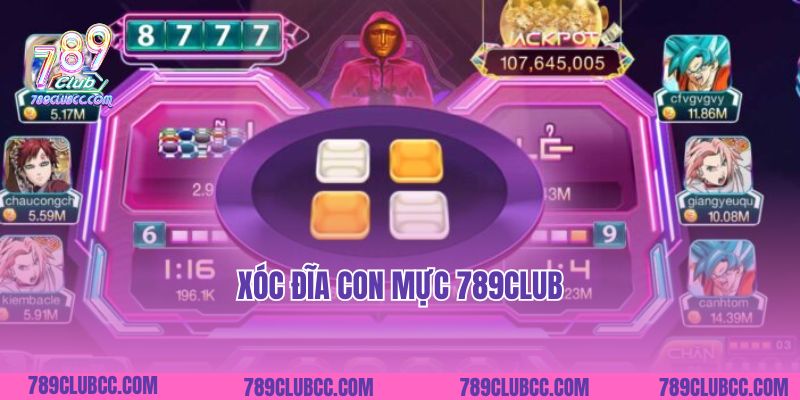 Xóc Đĩa Con Mực 789Club Trò Chơi Cuốn Hút Nhất 2025